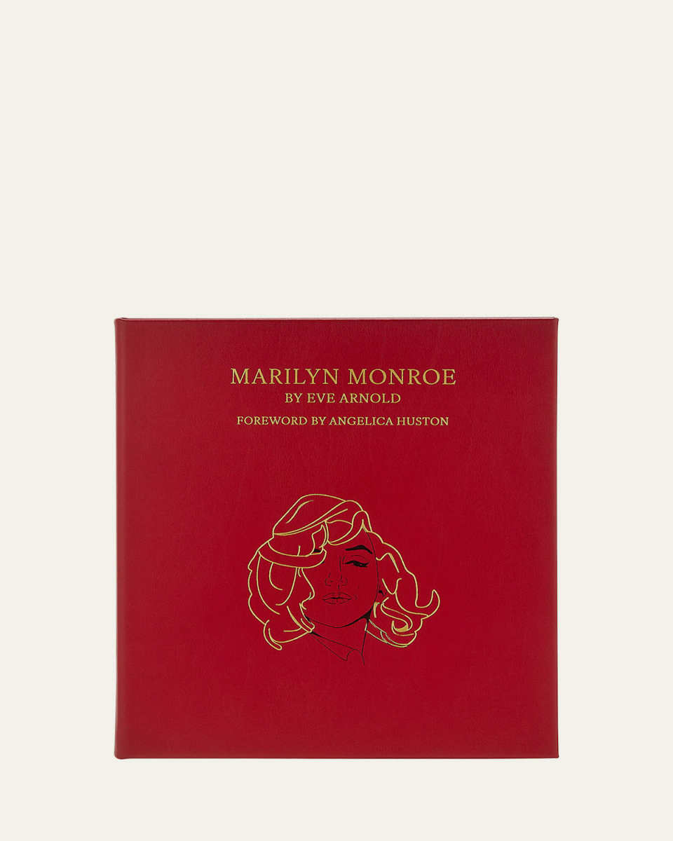 "Marilyn Monroe: An Appreciation" Leather-Bound Book by Eve Arnold